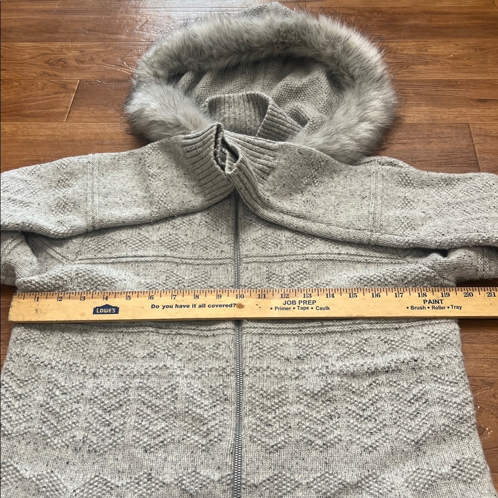 Smartwool Light Gray Knit Sweater jacket - Picture 3 of 7
